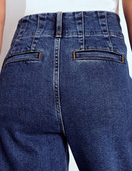 Patch Pocket Cropped Pants - Mid Vintage