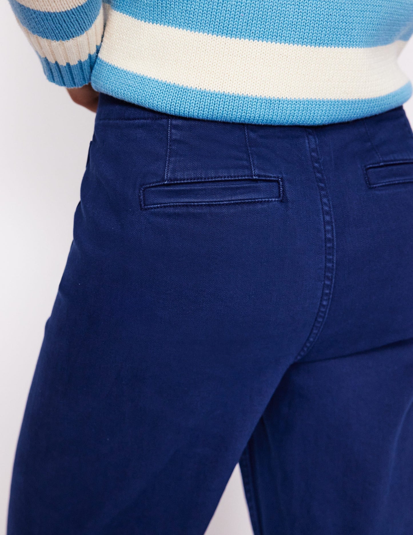 Primrose Patch Pocket Pants - Navy