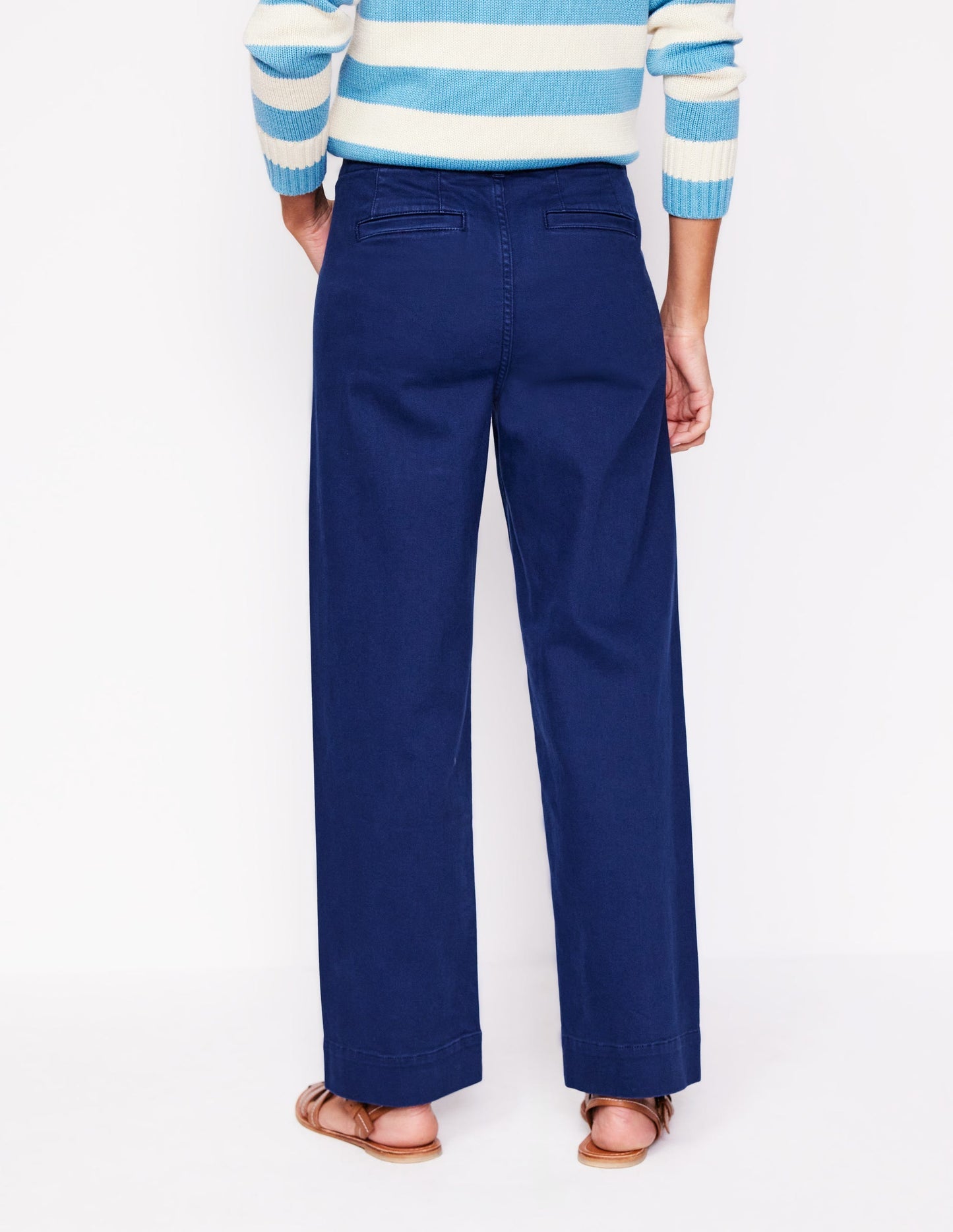Primrose Patch Pocket Pants - Navy