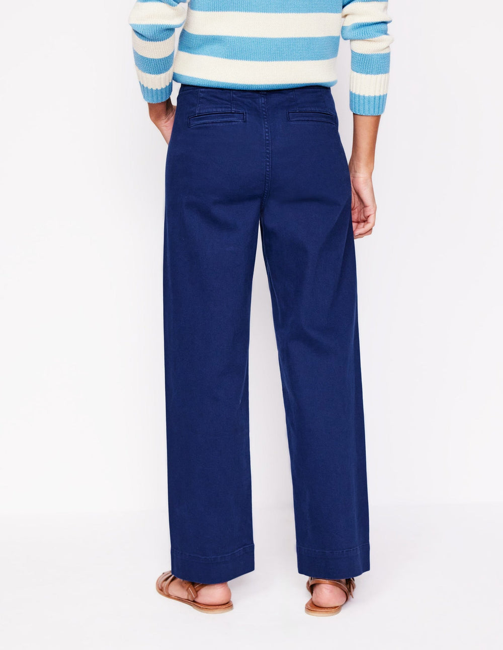 Primrose Patch Pocket Pants - Navy