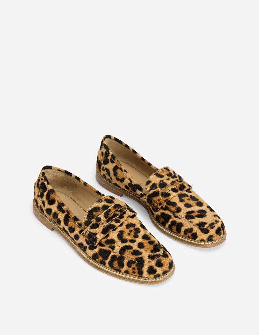 Nya Penny Loafers - Classic Leopard