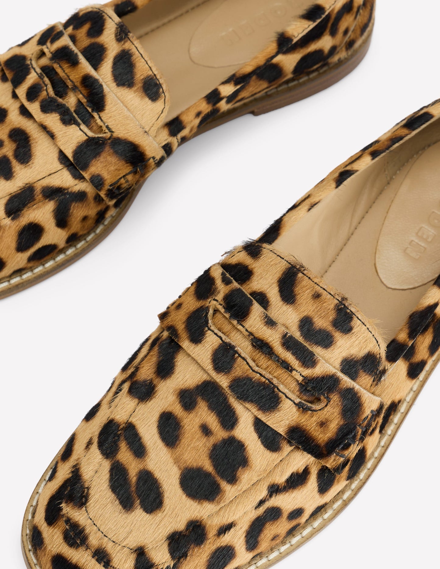 Nya Penny Loafers - Classic Leopard