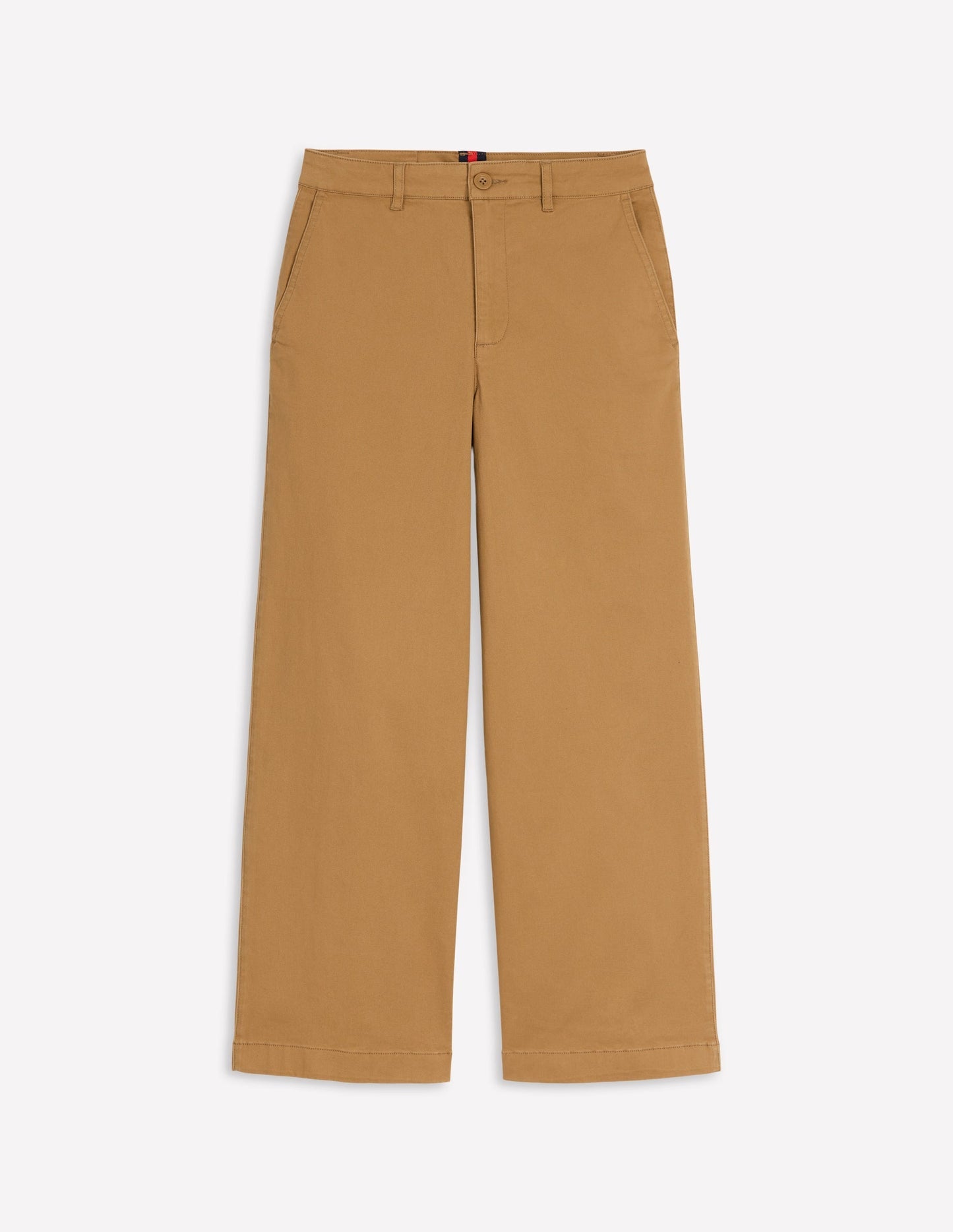 Barnsbury Crop Chino Pants - Hazelnut Brown