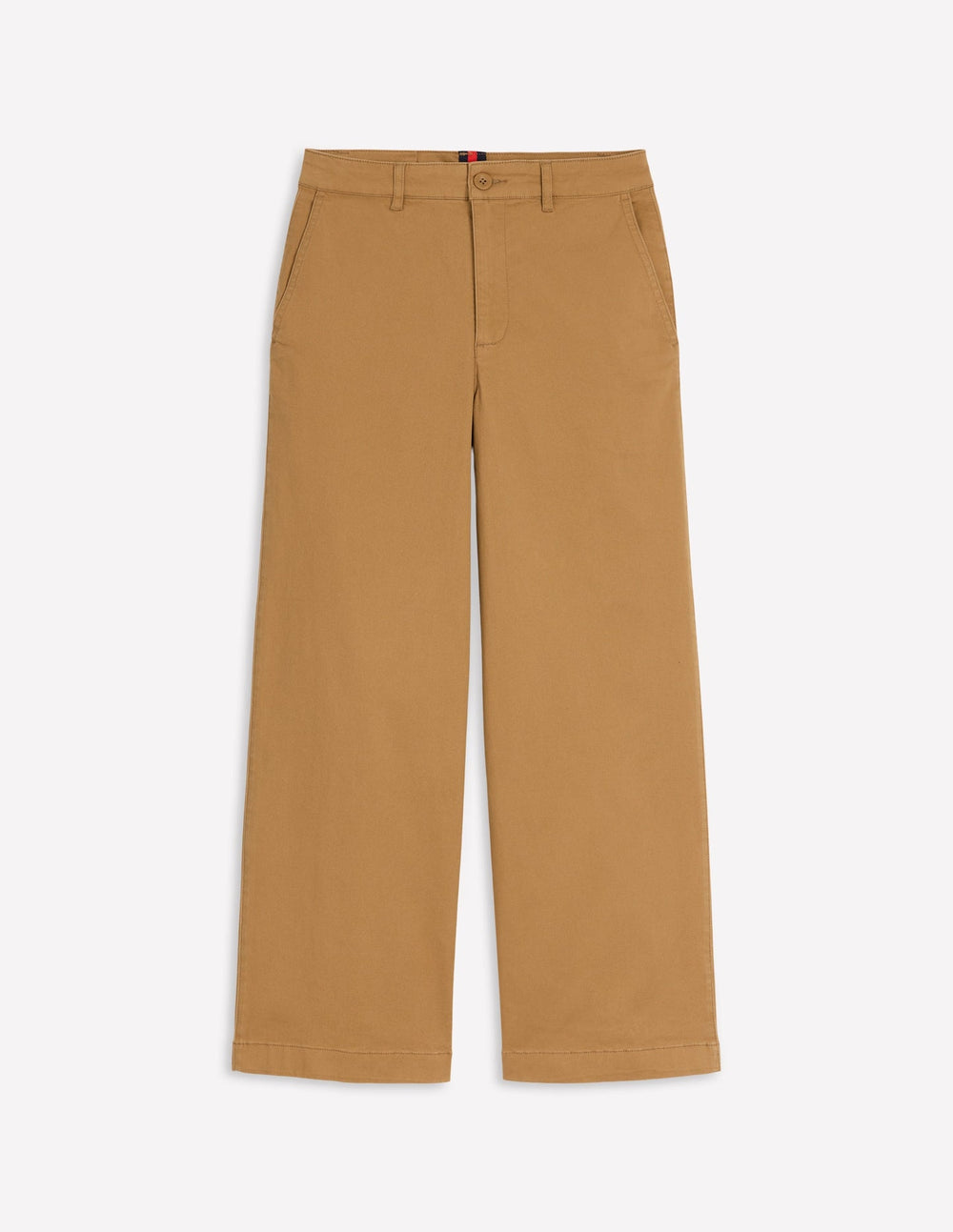 Barnsbury Crop Chino Pants - Hazelnut Brown