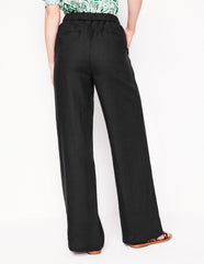 Dulwich Linen Pants - Black