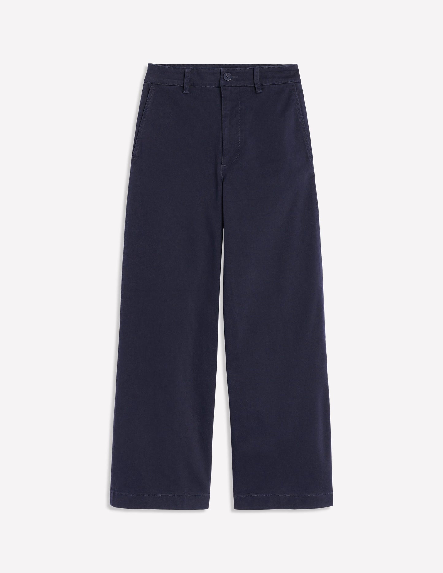 Barnsbury Crop Chino Pants - Navy