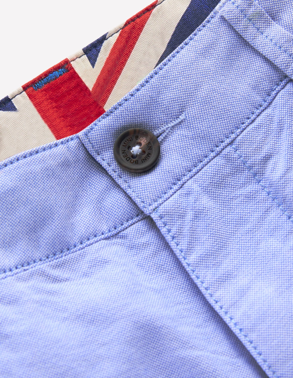 Classic Chino Shorts - Blue Oxford