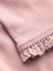Ribbed Leggings - Vintage Pink