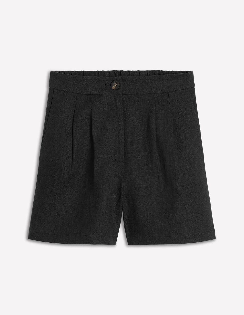 Dulwich Linen Shorts - Black
