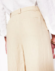 Westbourne Linen Pants - Oatmeal