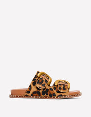 Alberta Footbed Sandals - Leopard