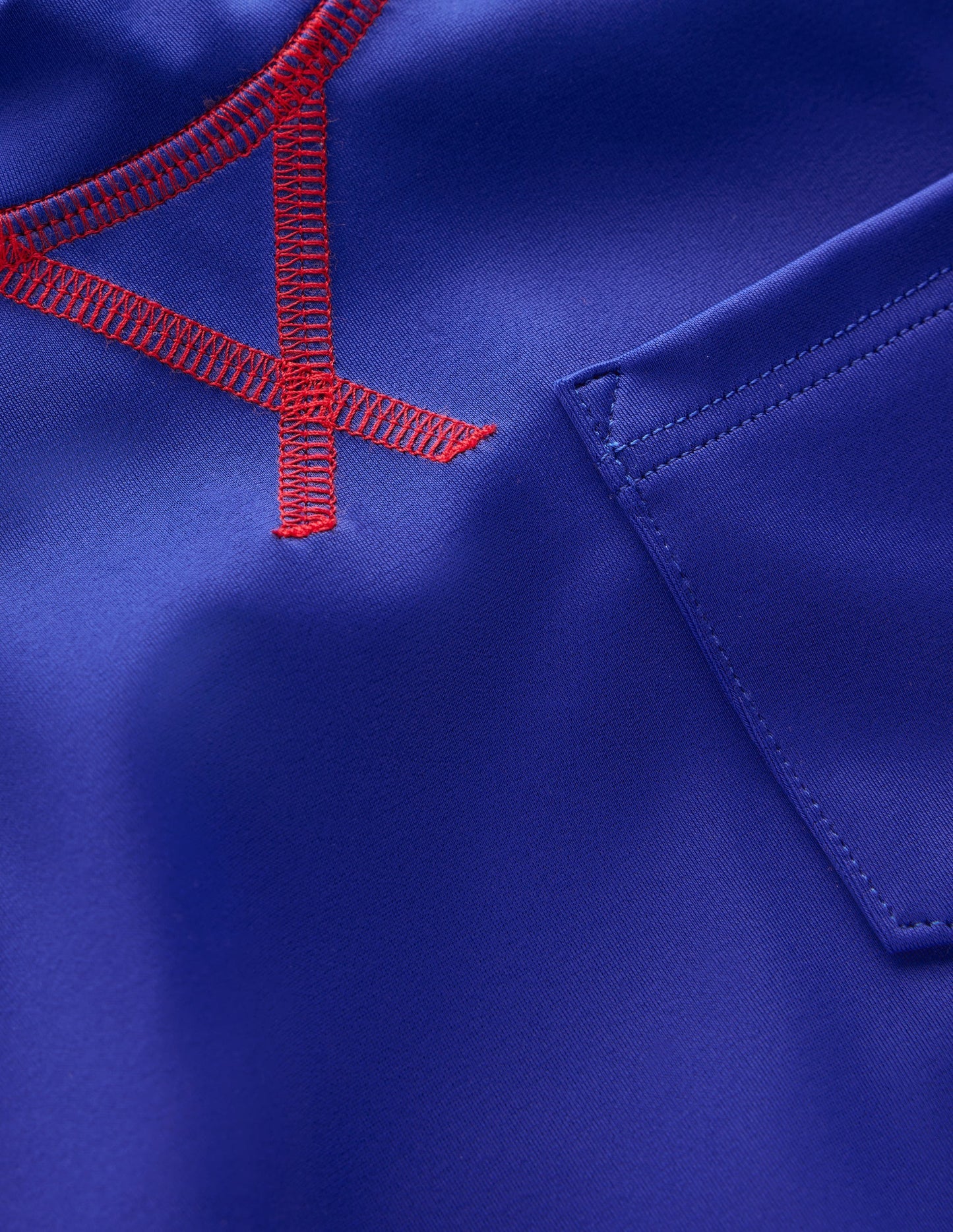 Short Sleeve Rash Vest - Bright Blue