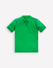 Short Sleeve Rash Vest - Sapling Green