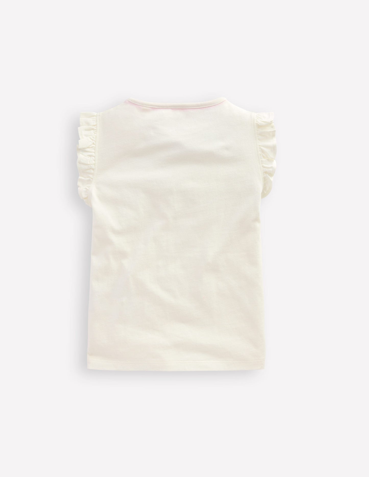 Flutter Short Sleeve T-shirt - Ivory Birds