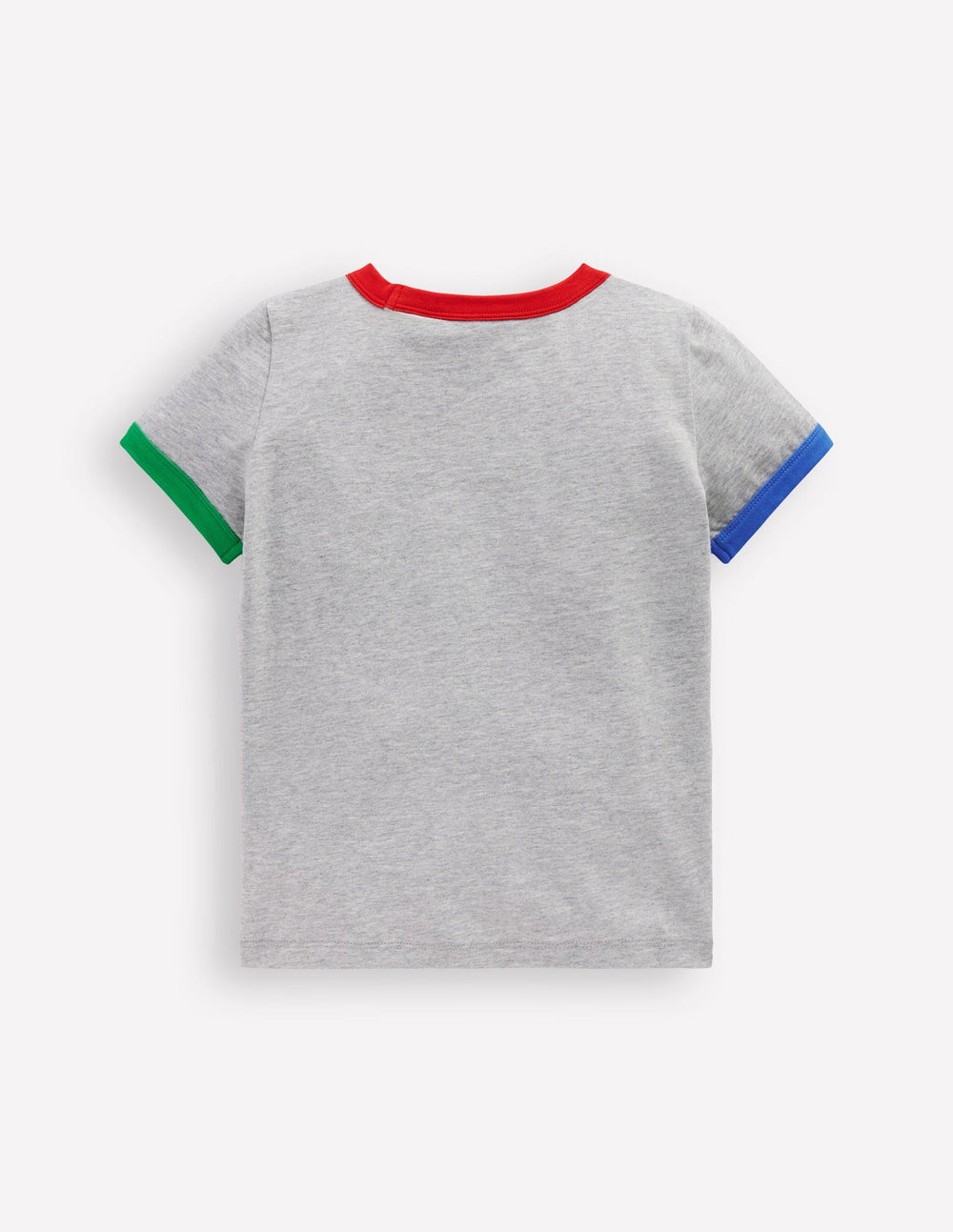 Ringer T-shirt - Grey Marl
