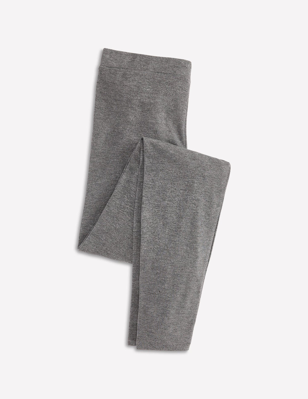 High Rise Jersey Leggings - Charcoal Marl