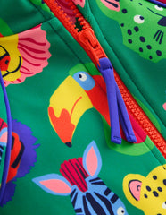 Fun Sun Safe Surfsuit - Multi Animal Faces