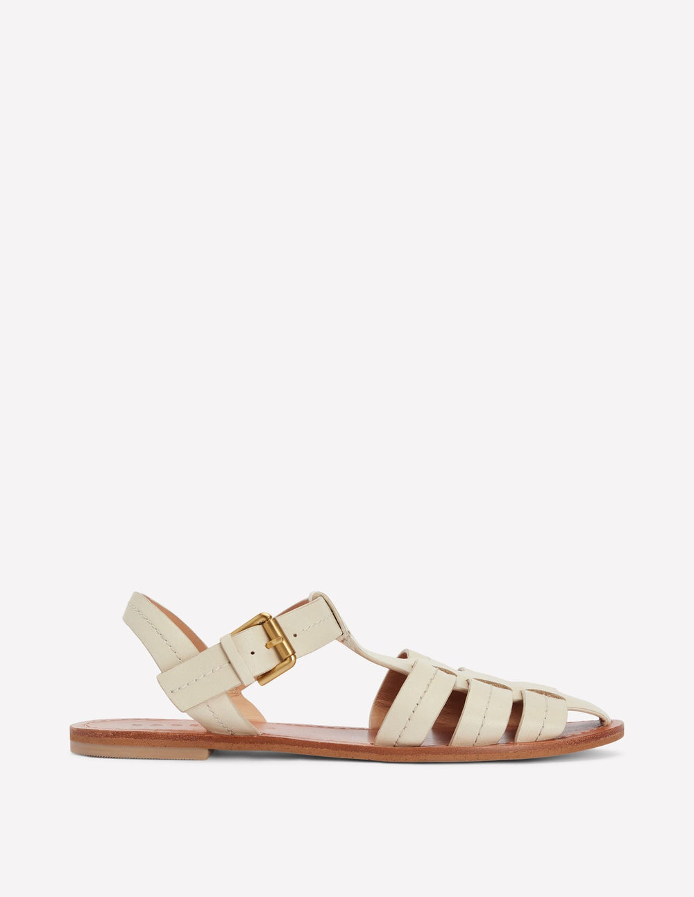 Fisherman Flat Sandals - Ecru