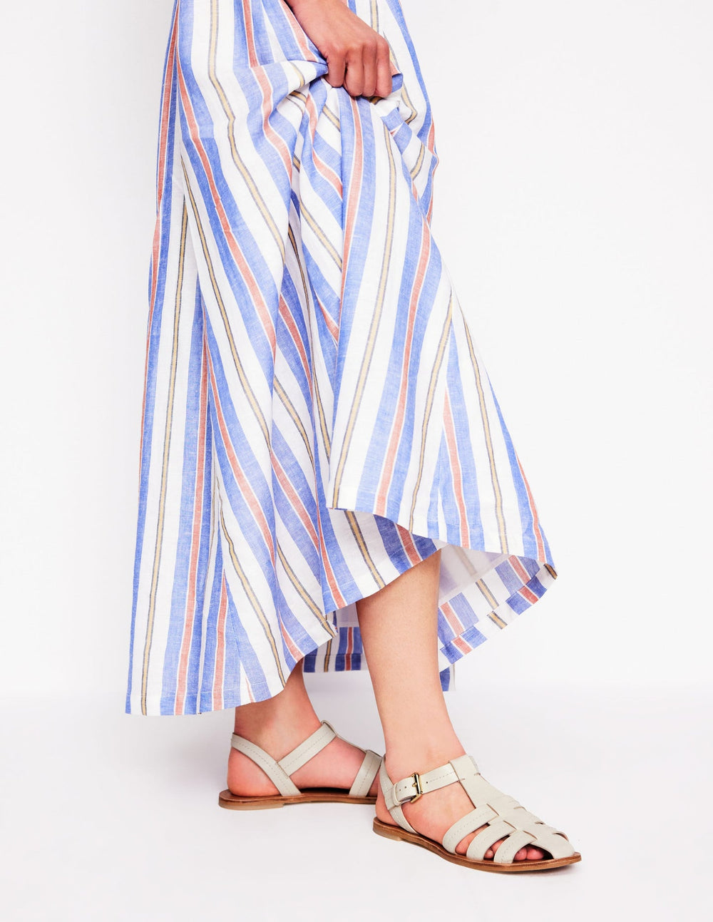Fisherman Flat Sandals - Ecru