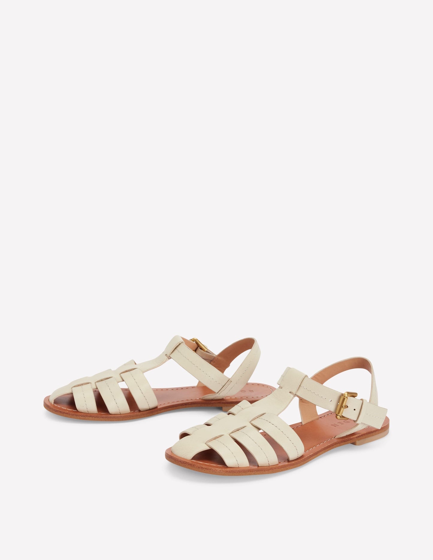 Fisherman Flat Sandals - Ecru