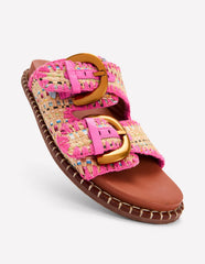 Alberta Footbed Sandals - Natural/Multi
