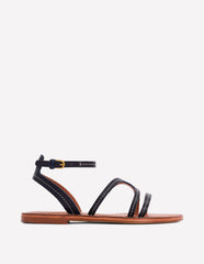 Casual Flat Sandal - Navy