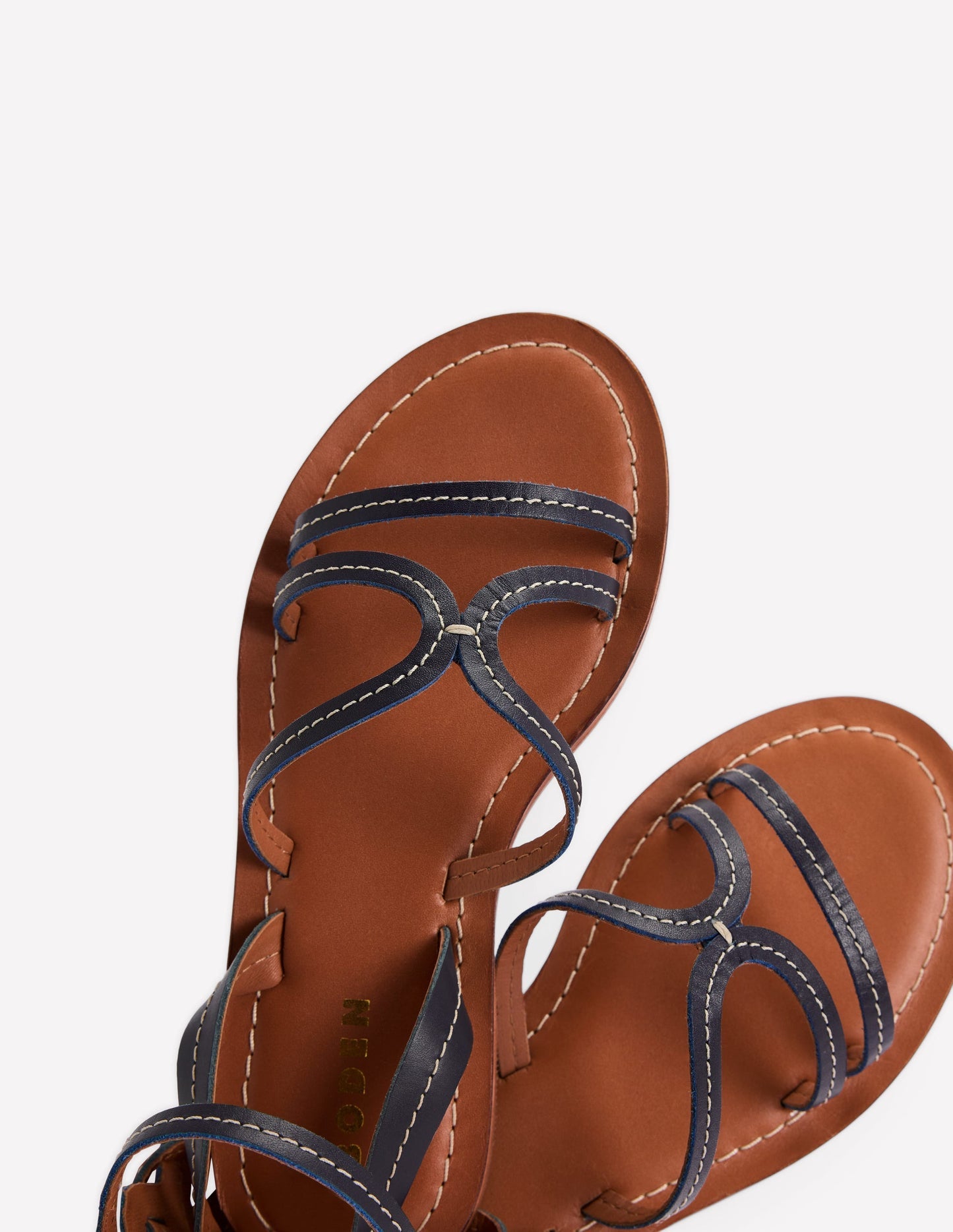 Casual Flat Sandal - Navy