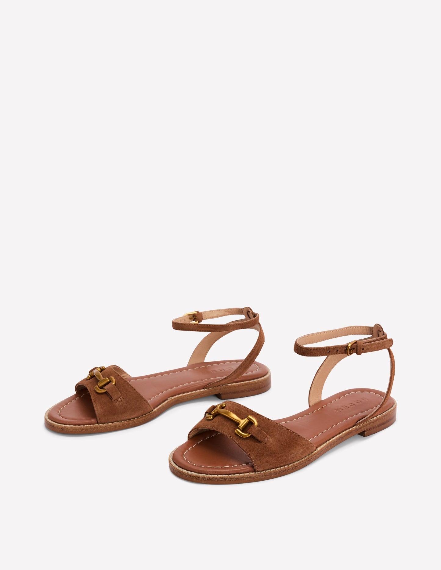 Iris Snaffle Flat Sandals - Ginger Snap