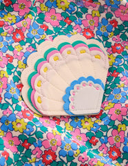 Frilly Rash Vest Set - Multi Flowerbed Shell