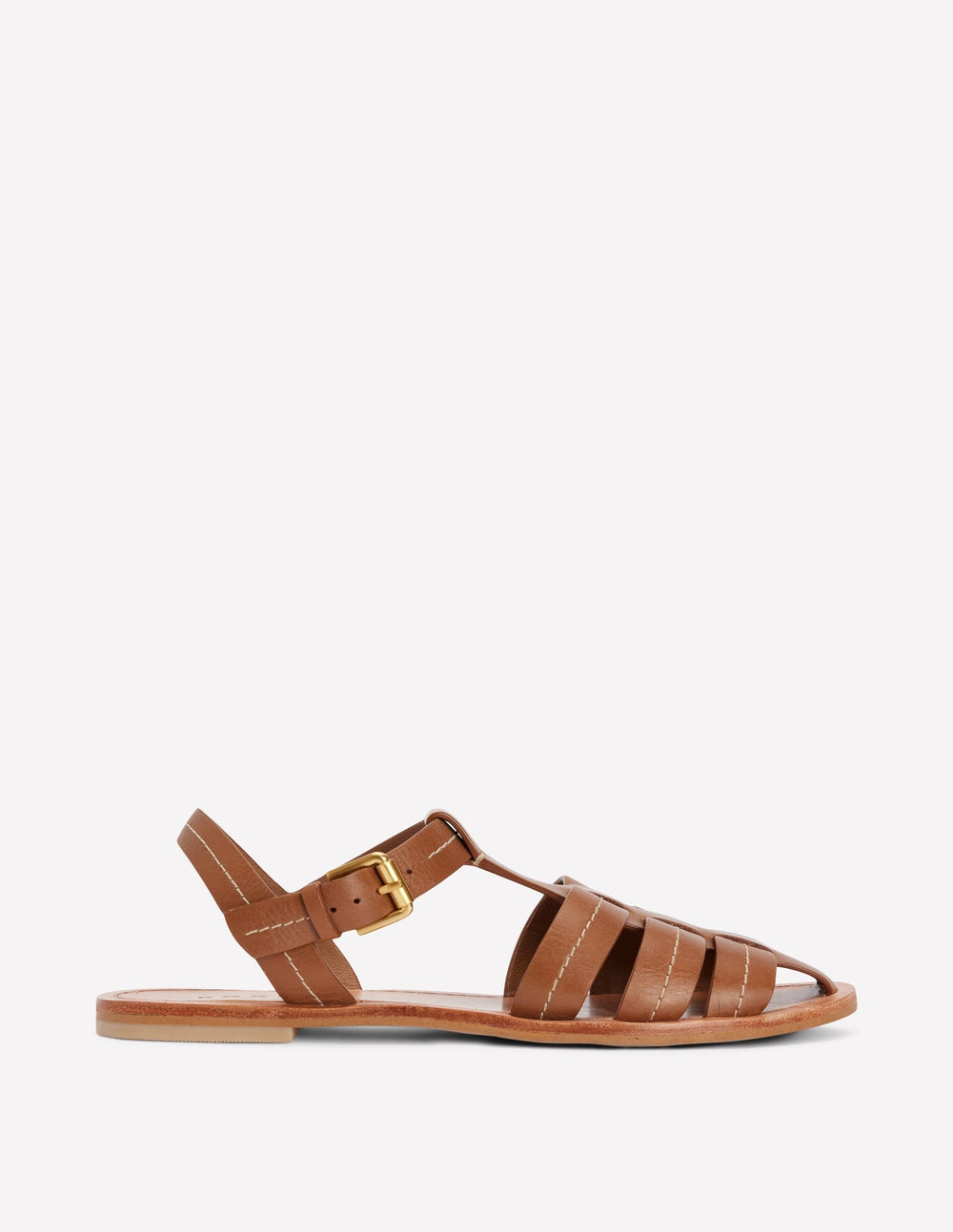 Fisherman Flat Sandals - Tan