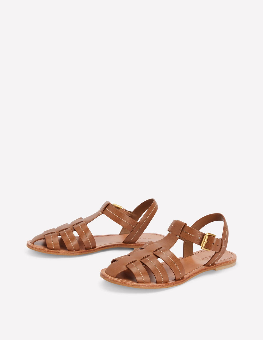 Fisherman Flat Sandals - Tan