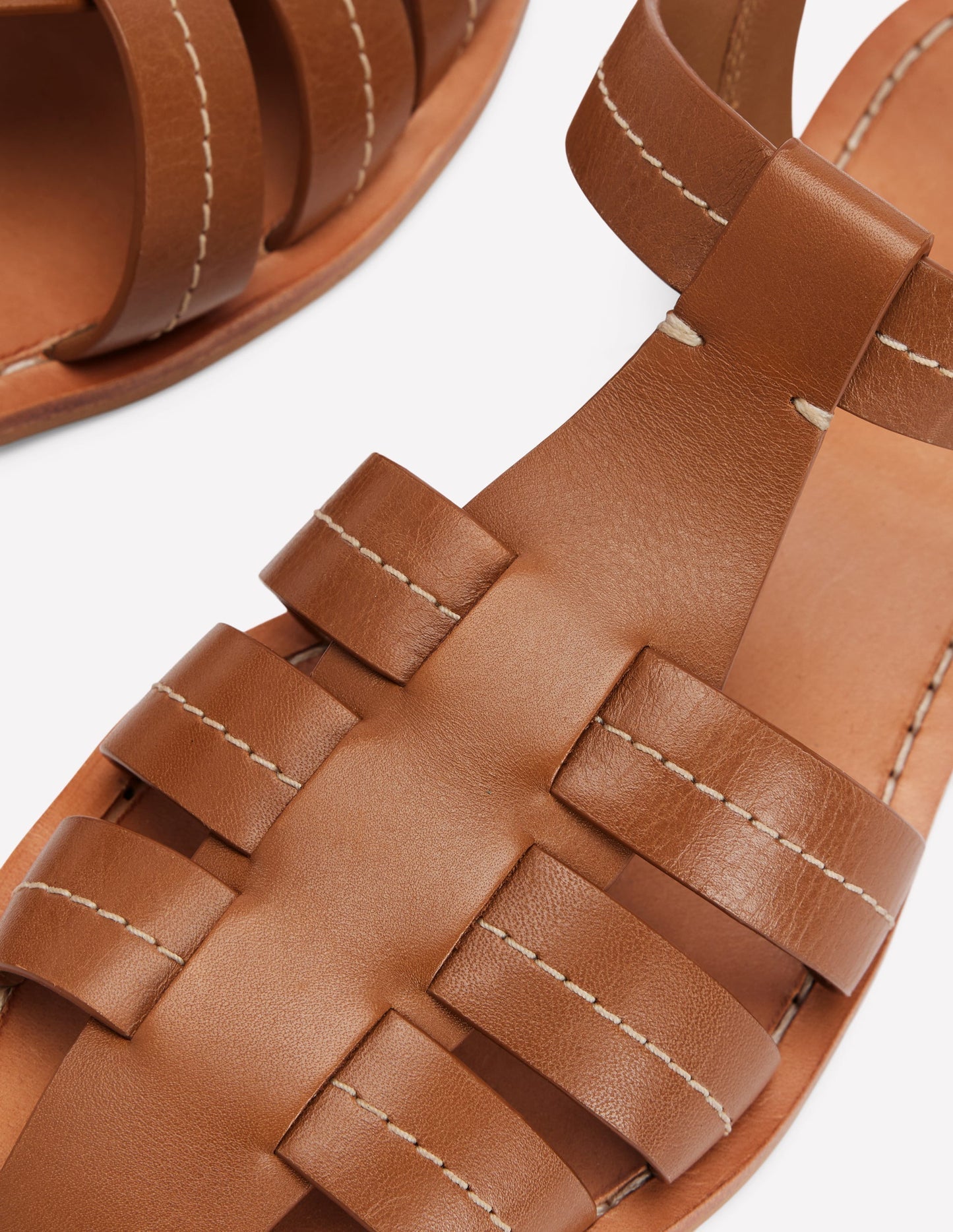 Fisherman Flat Sandals - Tan