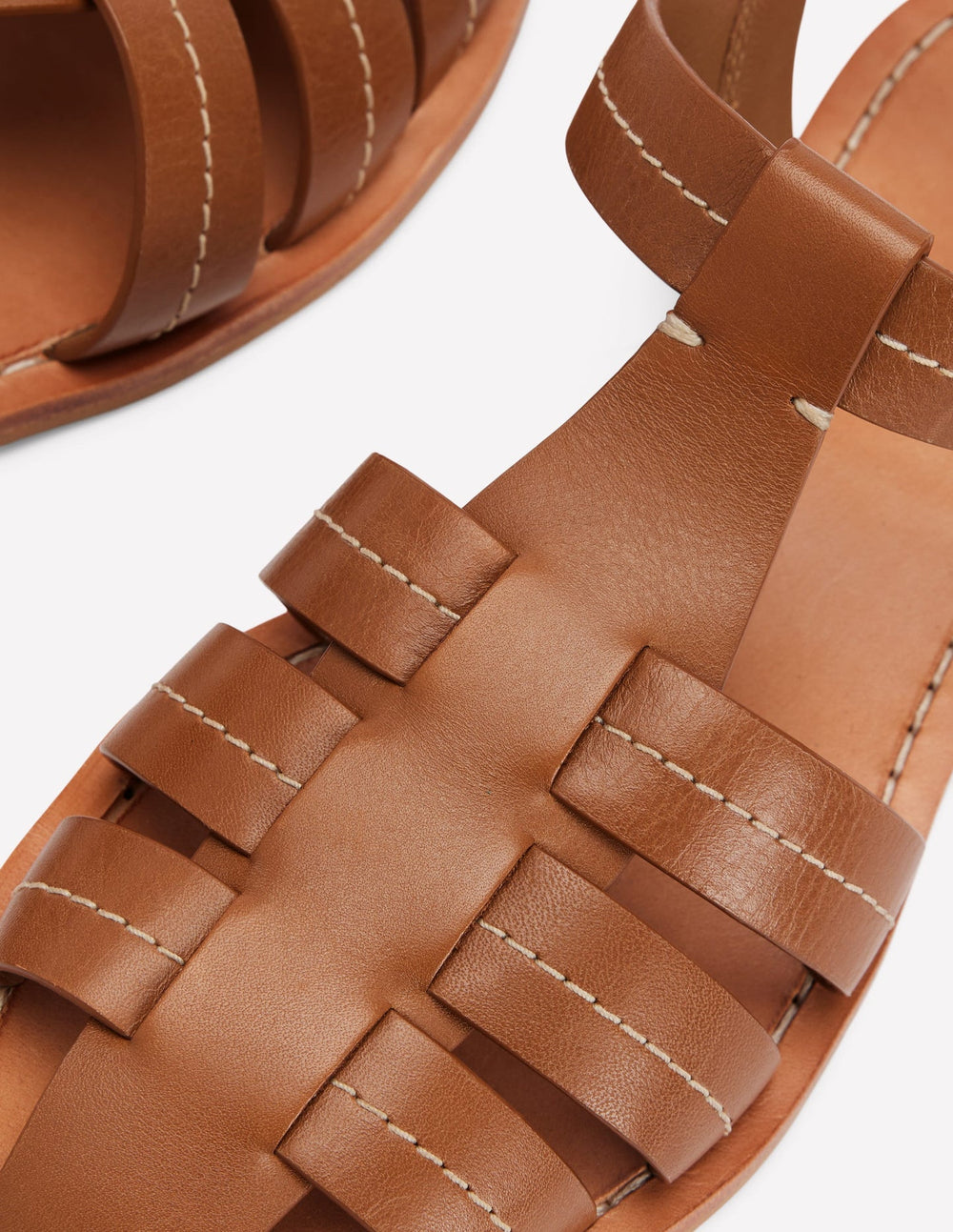 Fisherman Flat Sandals - Tan
