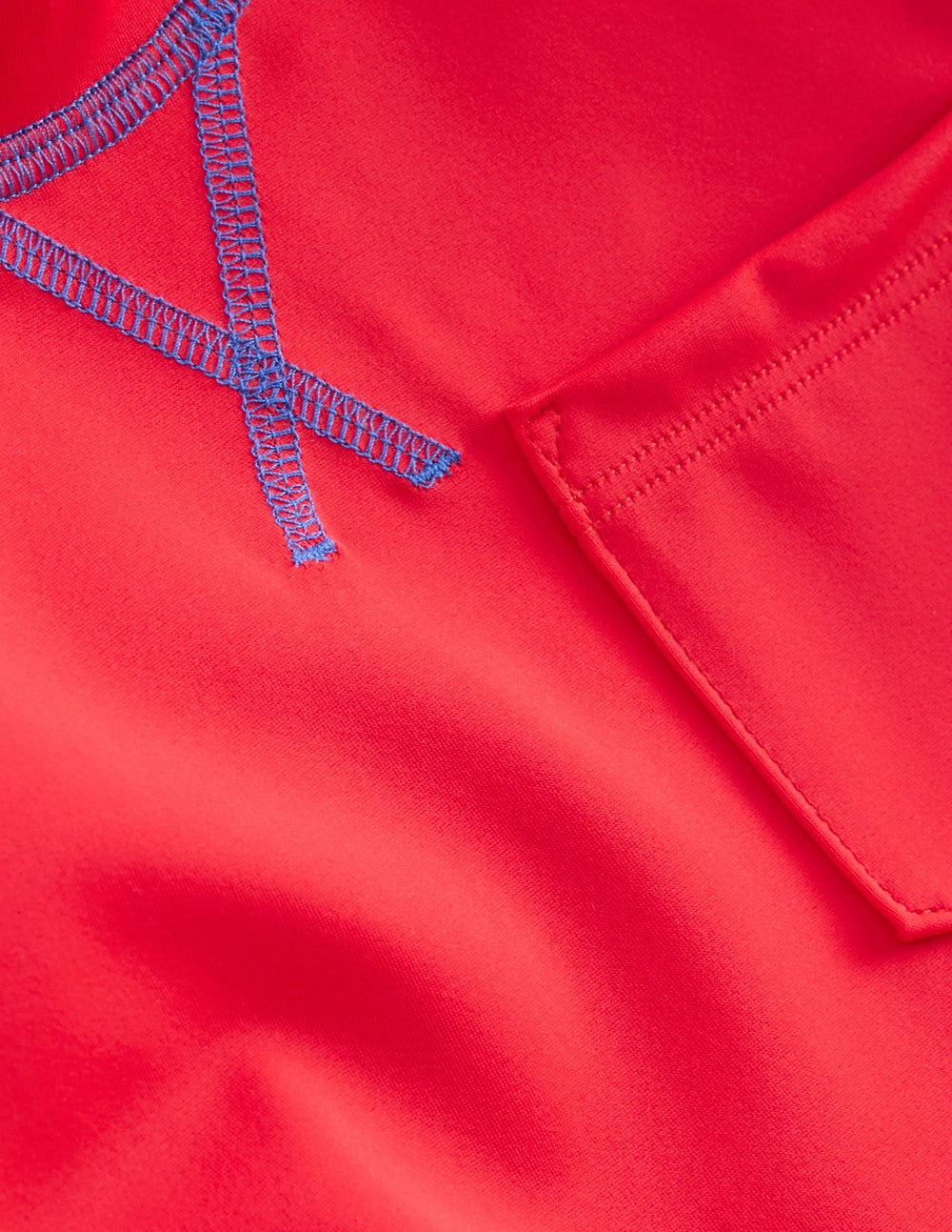 Short Sleeve Rash Vest - Poppy Red