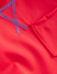 Short Sleeve Rash Vest - Poppy Red