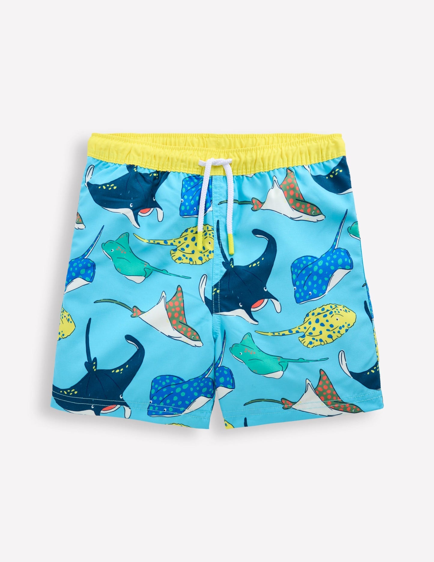 Swim Shorts - Caribbean Blue Rays