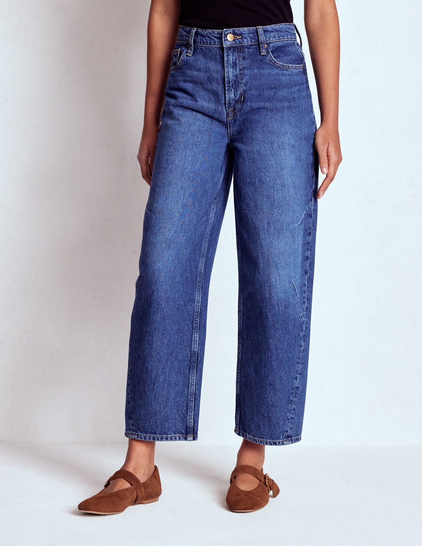 Barrel Leg Jeans - Mid Vintage