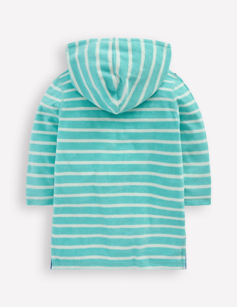 Appliqué Towelling Throw - on - Caribbean Blue Stingray