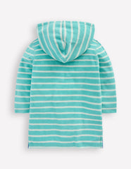 Appliqué Towelling Throw - on - Caribbean Blue Stingray