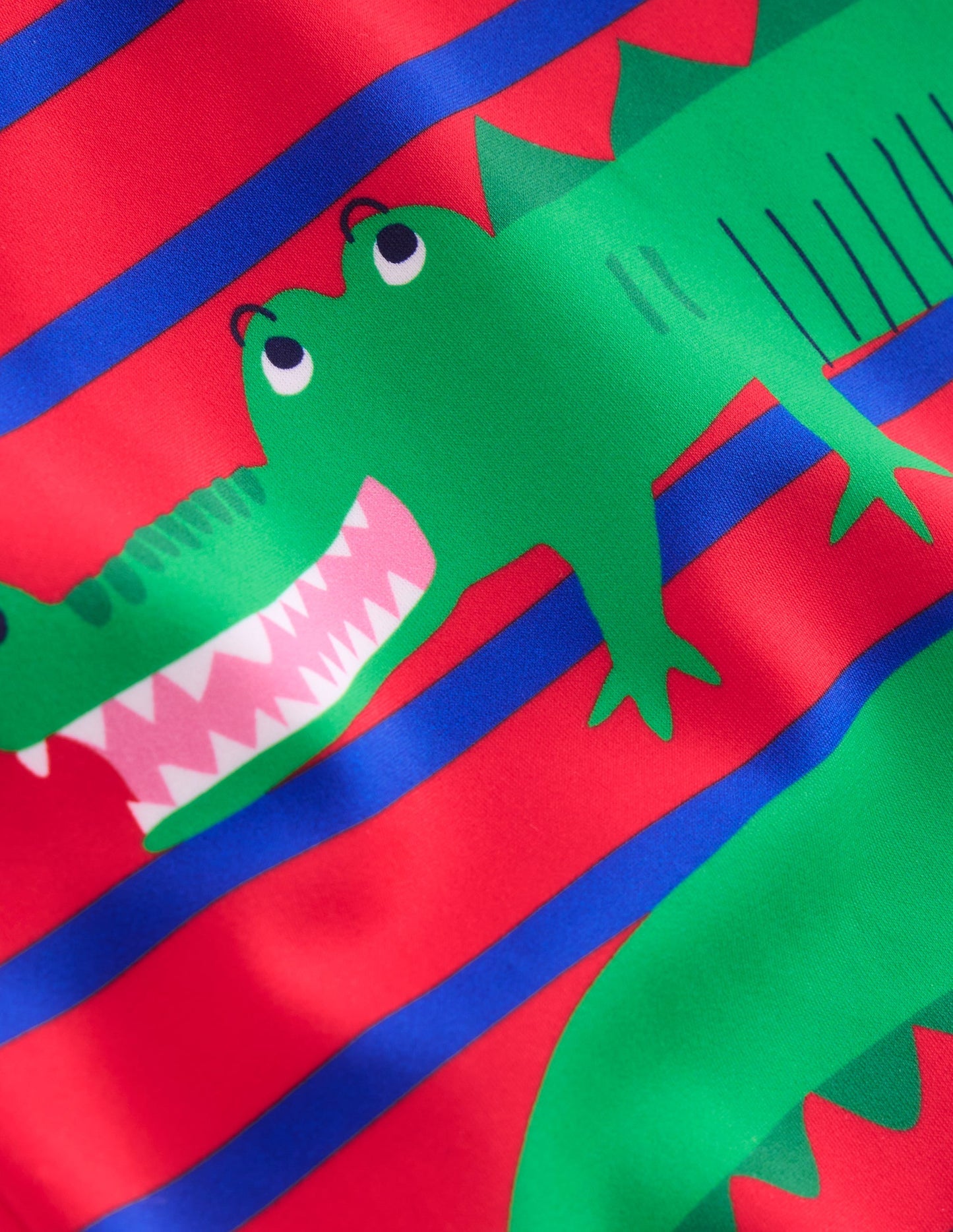 Fun Rash Vest Set - Gallery Blue/Poppy Red Croc