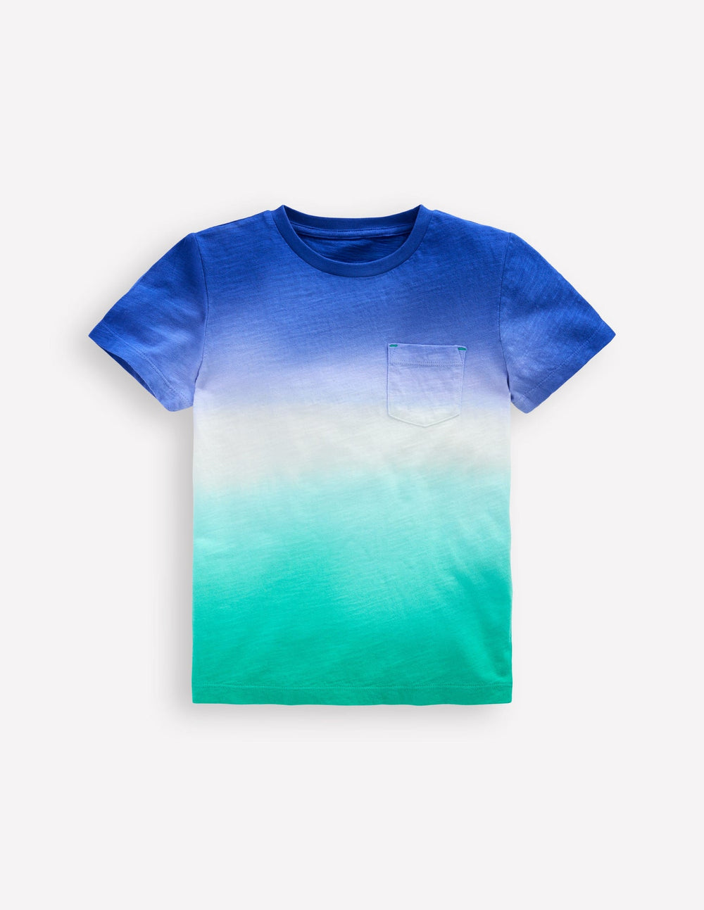 Tie Dye T-shirt - Bright Blue /Aquamarine Blue