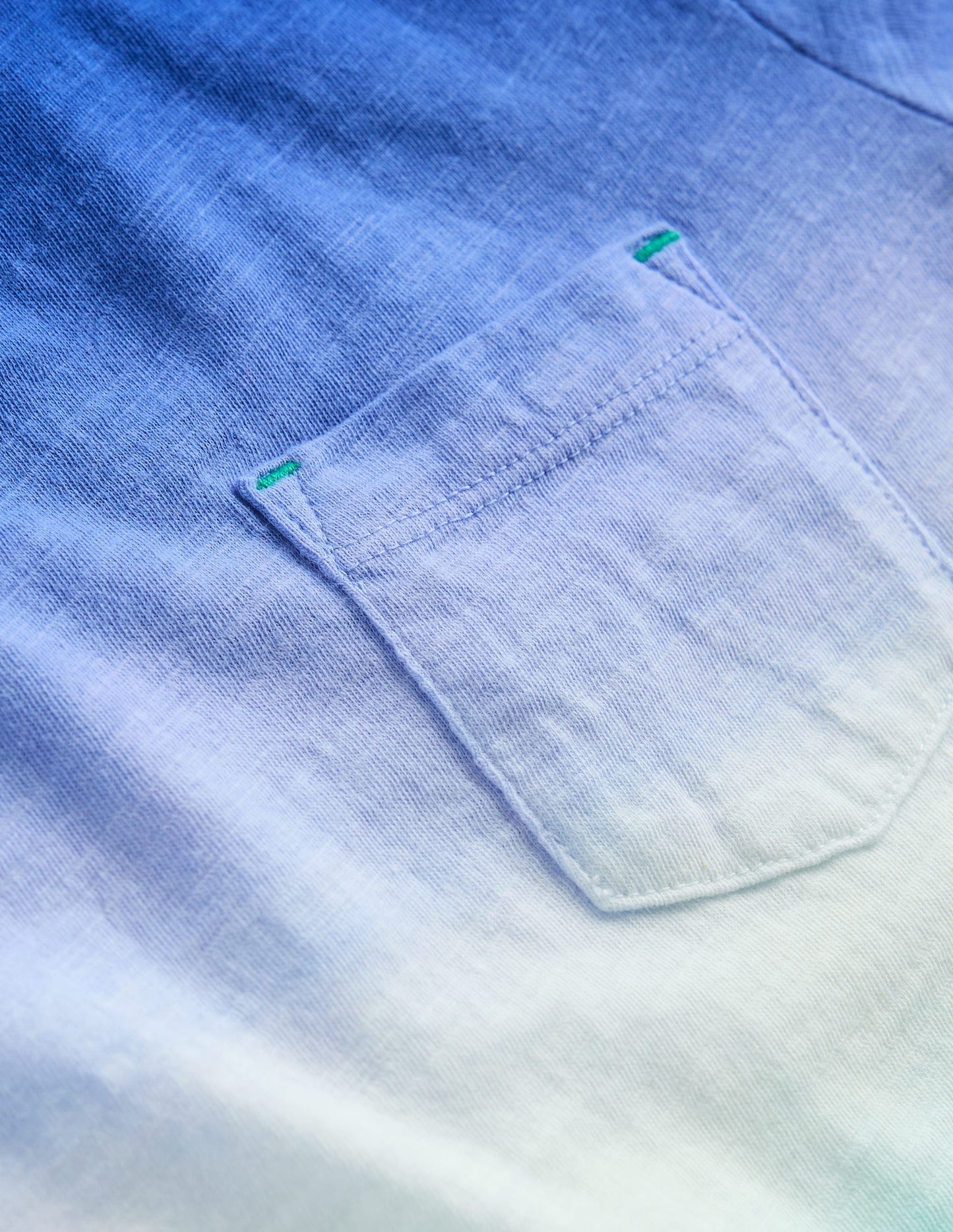 Tie Dye T-shirt - Bright Blue /Aquamarine Blue