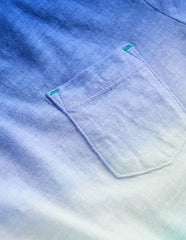 Tie Dye T-shirt - Bright Blue /Aquamarine Blue
