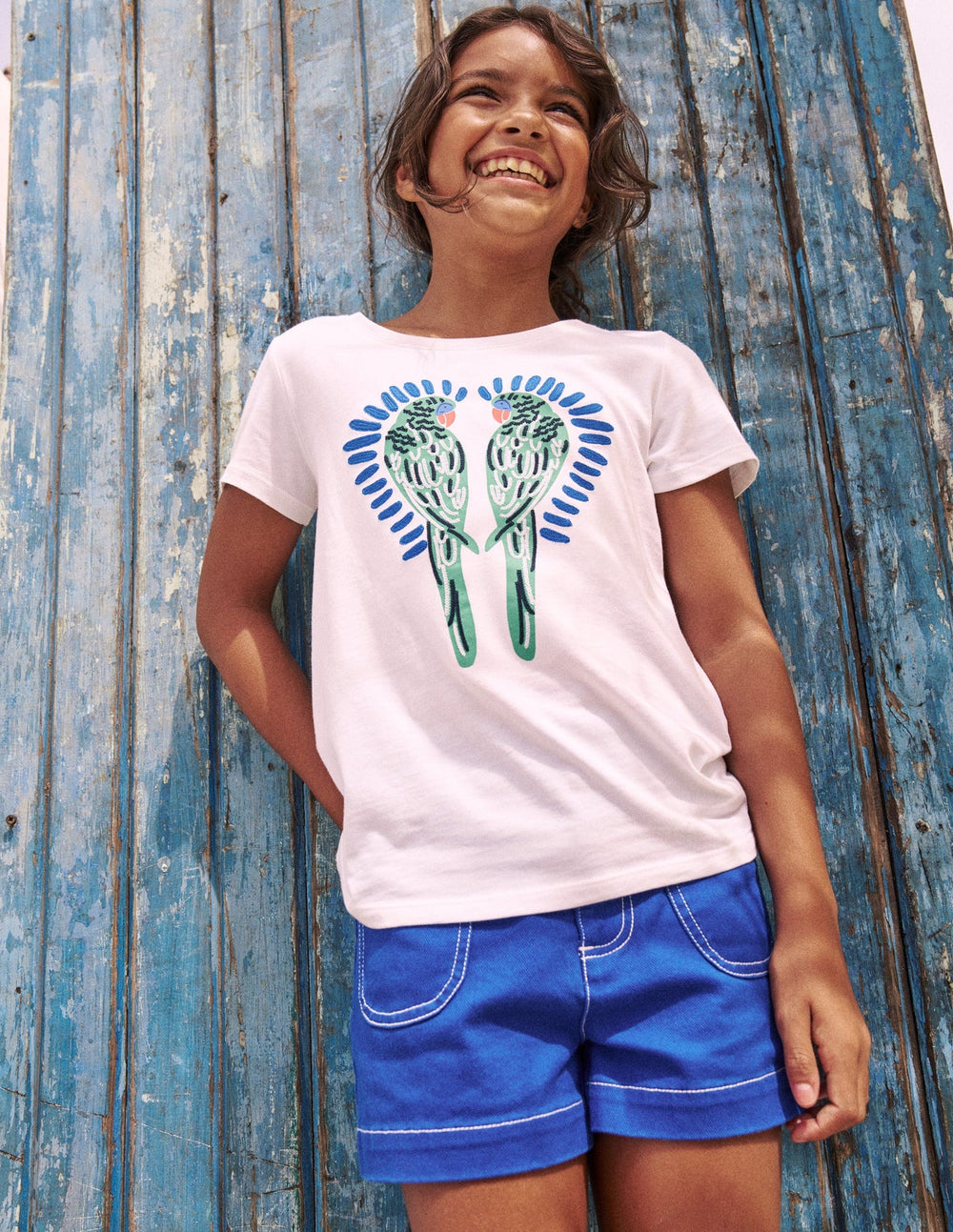 Patch Pocket Shorts - Bright Blue