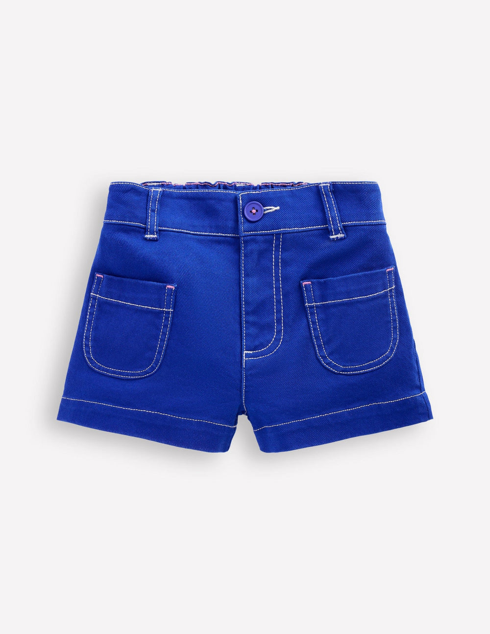 Patch Pocket Shorts - Bright Blue