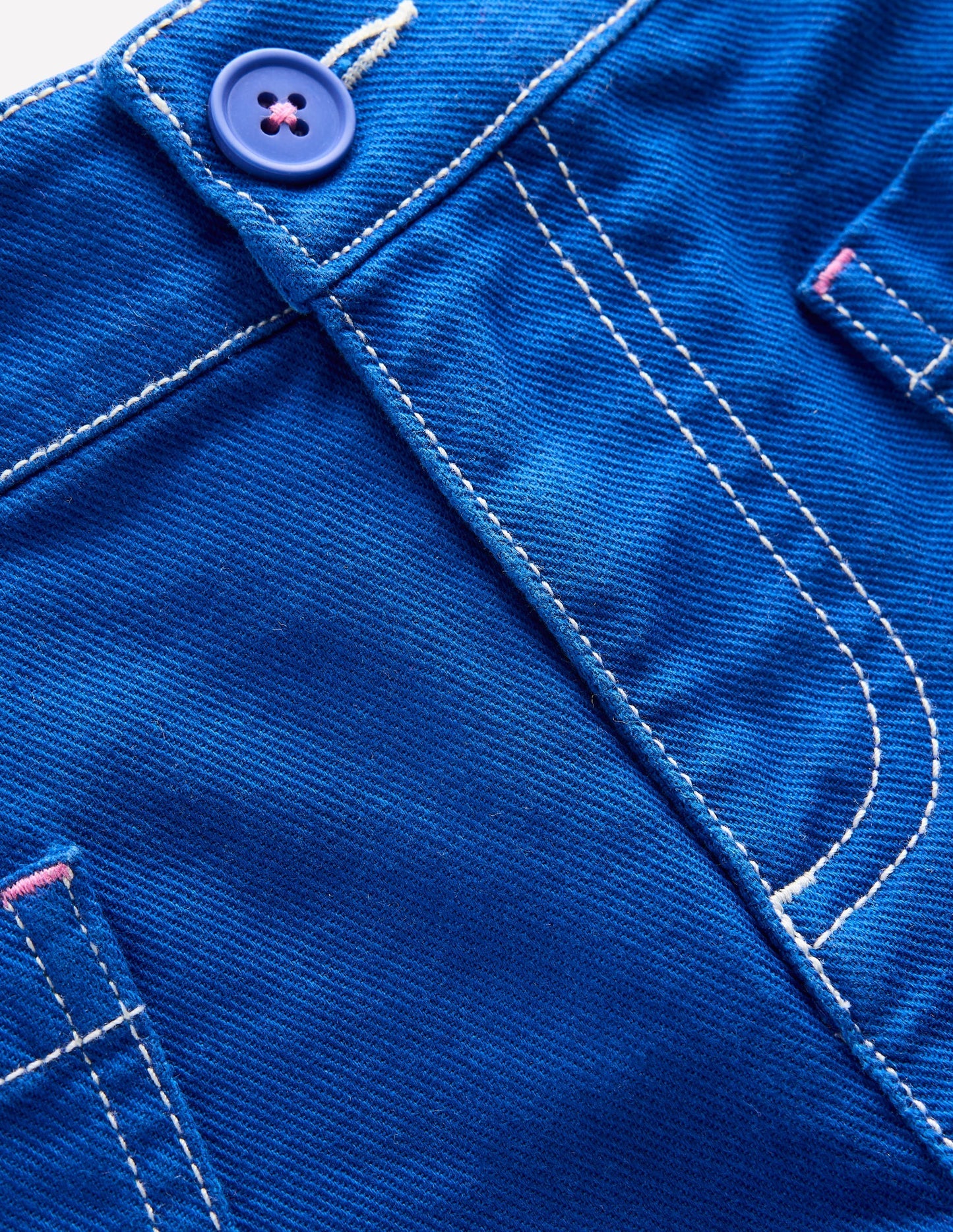 Patch Pocket Shorts - Bright Blue