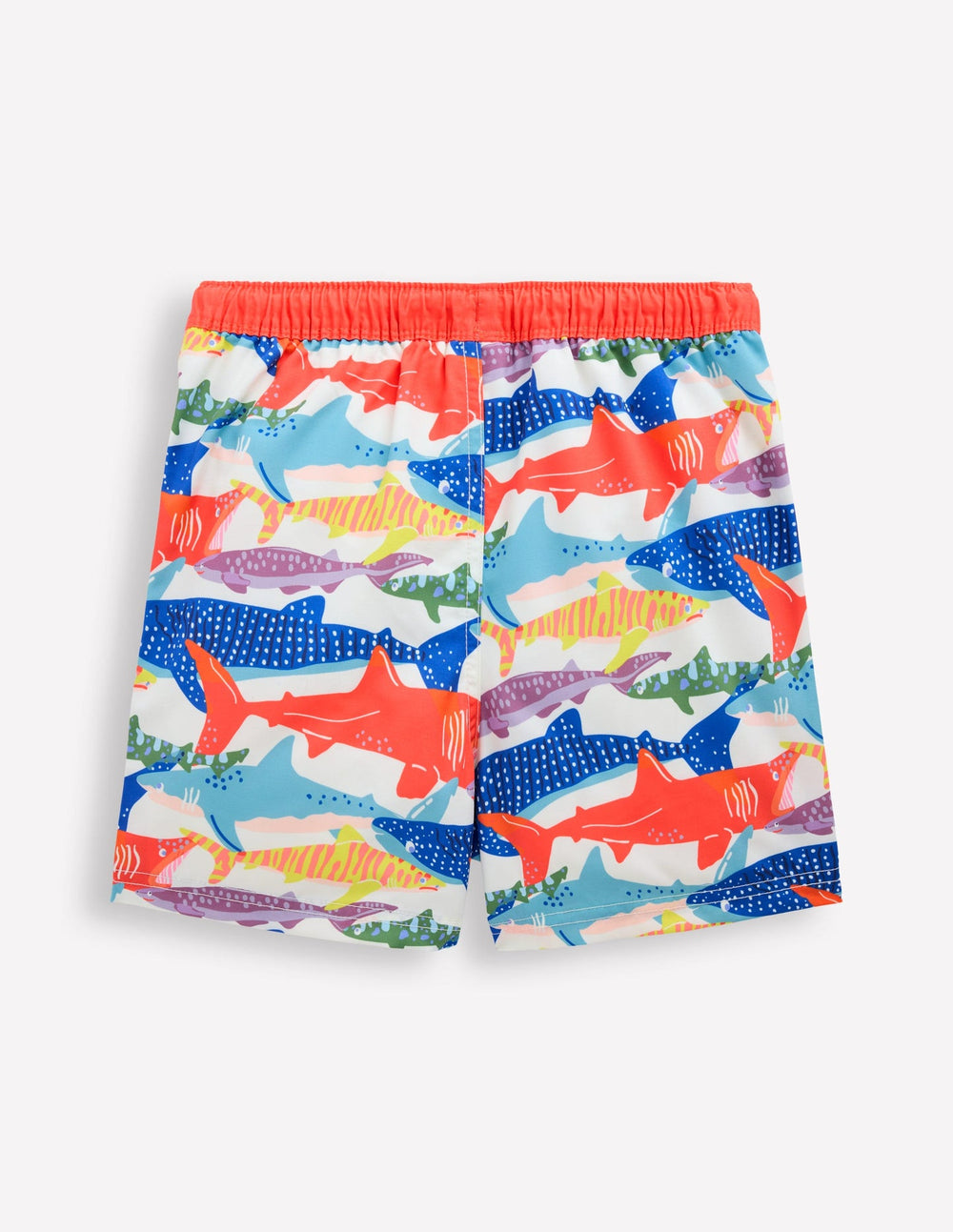 Swim Shorts - Ivory Riso Shark