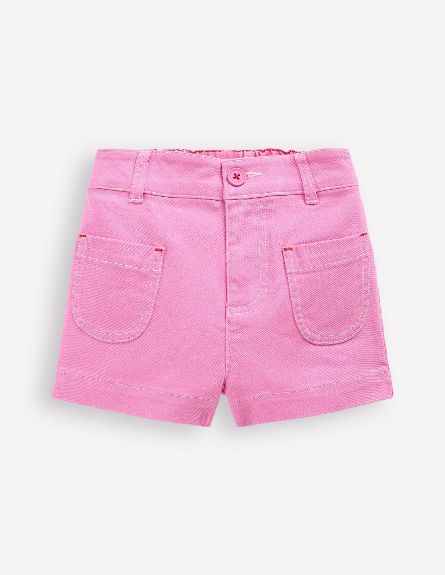 Patch Pocket Shorts - Vintage Mauve