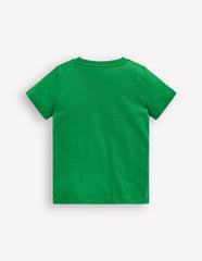 Glow - In - The - Dark T-shirt - Grape leaf Frogs