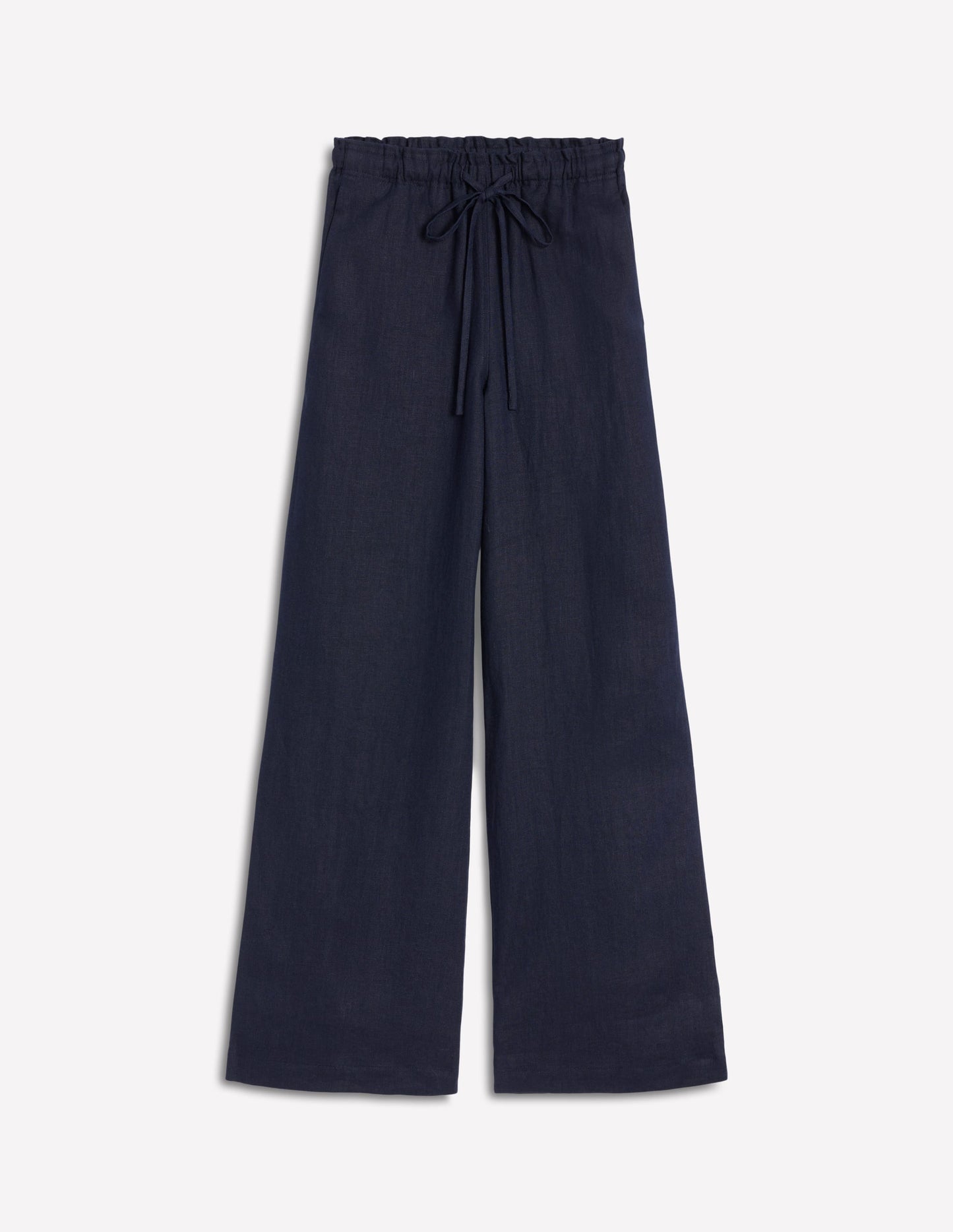 Islington Linen Pants - Navy